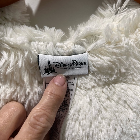 Walt Disney World Faux Fur Zip Hoodie Size small - Picture 8 of 11